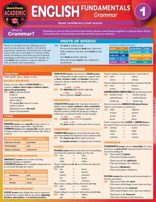 English Fundamentals 1: Grammar